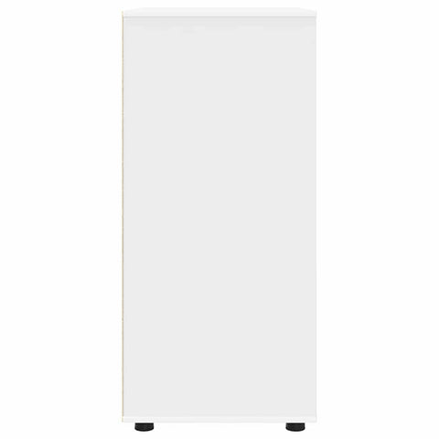 vidaXL Storage Cabinets 2 pcs White 80 x 48 x 105 cm Engineered Wood