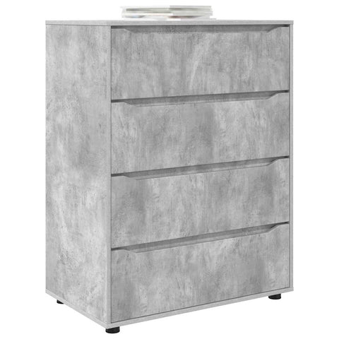 vidaXL Storage Cabinets 2 pcs Concrete Grey 80 x 48 x 105 cm