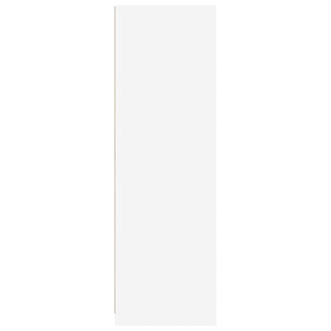 vidaXL Bathroom Cabinet White 79.5 x 49 x 156 cm Engineered Wood