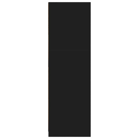 vidaXL Bathroom Cabinet Black 79.5 x 49 x 156 cm Engineered Wood