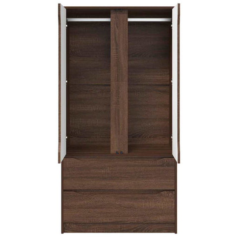 vidaXL Bathroom Cabinet Brown Oak 79.5 x 49 x 156 cm Engineered Wood