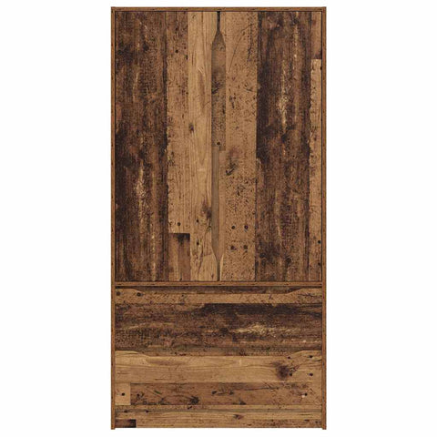 vidaXL Bathroom Cabinet Old Wood 79.5 x 49 x 156 cm Engineered Wood