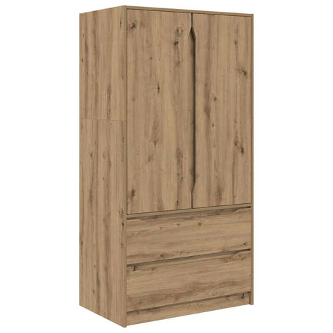 vidaXL Bathroom Cabinet Artisan Oak 79.5 x 49 x 156 cm Engineered Wood