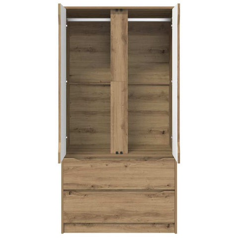 vidaXL Bathroom Cabinet Artisan Oak 79.5 x 49 x 156 cm Engineered Wood