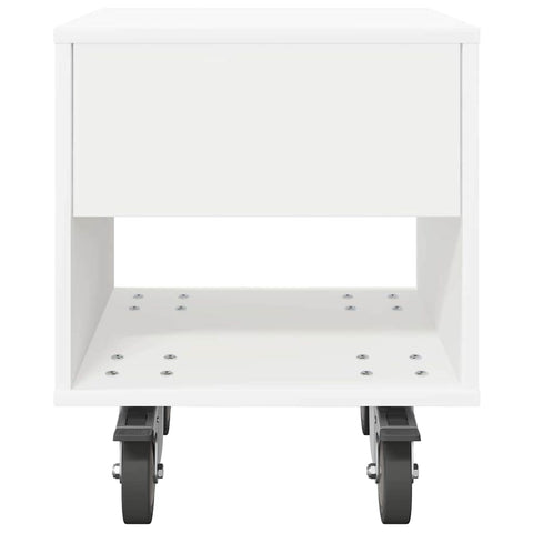 vidaXL Bedside Table 2 pcs White 40.5 x 40 x 48 cm Engineered Wood