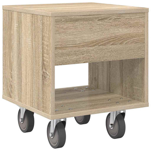 vidaXL Bedside Table 2 pcs Sonoma Oak 40.5 x 40 x 48 cm