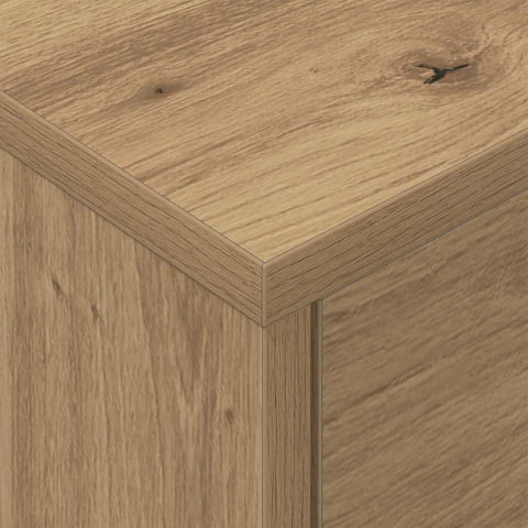 vidaXL Bedside Table 2 pcs Artisan Oak 40.5 x 40 x 48 cm