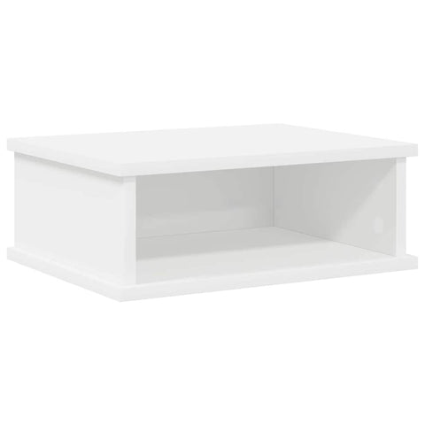 vidaXL Bedside Table White 40 x 31 x 15 cm Engineered Wood