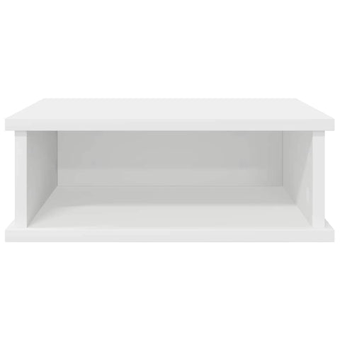 vidaXL Bedside Table White 40 x 31 x 15 cm Engineered Wood