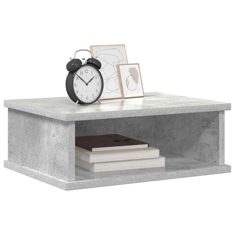 vidaXL Bedside Table Concrete Grey 40 x 31 x 15 cm Engineered Wood
