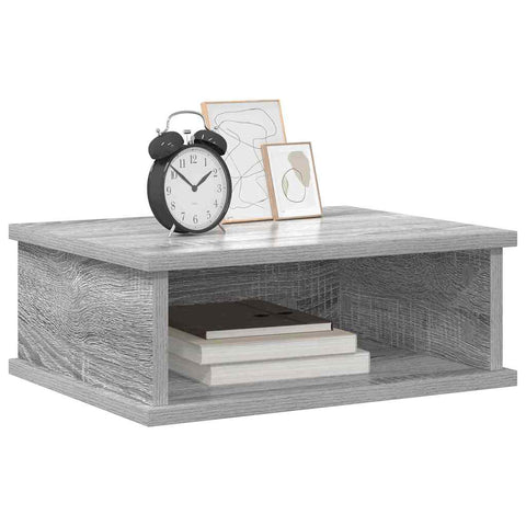 vidaXL Bedside Table Grey Sonoma 40 x 31 x 15 cm Engineered Wood