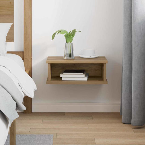 vidaXL Bedside Table Artisan Oak 40 x 31 x 15 cm Engineered Wood