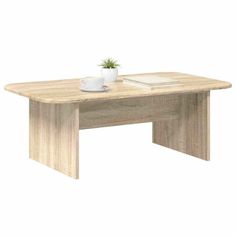 vidaXL Coffee Table Sonoma Oak 93 x 53 x 33 cm Engineered Wood
