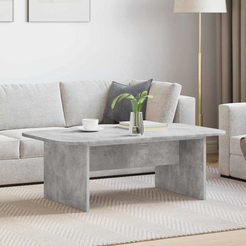 vidaXL Coffee Table Concrete Grey 93 x 53 x 33 cm Engineered Wood