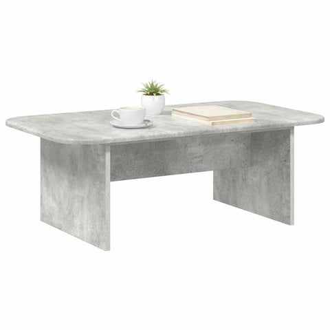 vidaXL Coffee Table Concrete Grey 93 x 53 x 33 cm Engineered Wood