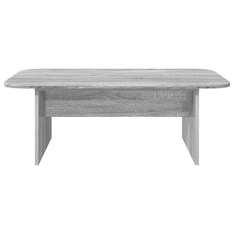 vidaXL Coffee Table Grey Sonoma 93 x 53 x 33 cm Engineered Wood