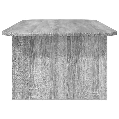 vidaXL Coffee Table Grey Sonoma 93 x 53 x 33 cm Engineered Wood