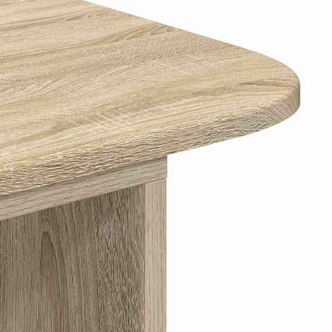 vidaXL Console Table Sonoma Oak 93 x 40 x 75 cm Engineered Wood