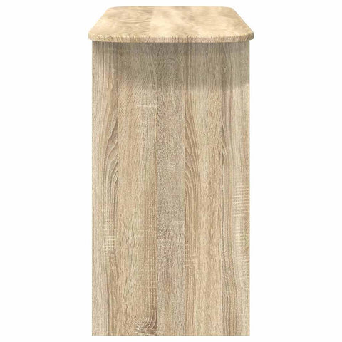 vidaXL Console Table Sonoma Oak 93 x 40 x 75 cm Engineered Wood