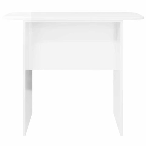 vidaXL Console Table High Gloss White 93 x 40 x 75 cm Engineered Wood