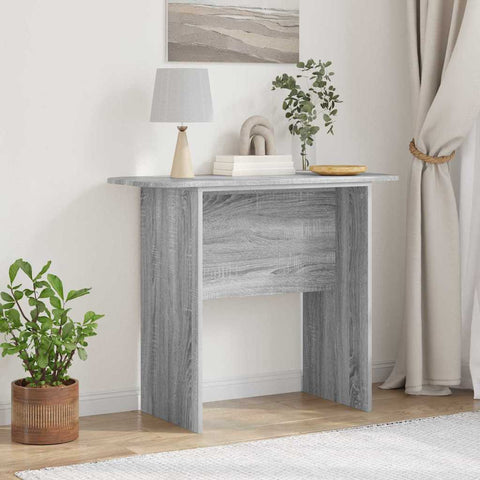 vidaXL Console Table Grey Sonoma 93 x 40 x 75 cm Engineered Wood