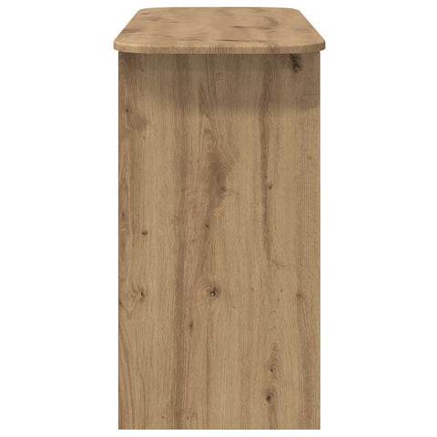 vidaXL Console Table Artisan Oak 93 x 40 x 75 cm Engineered Wood