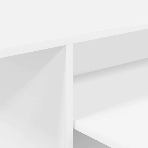 vidaXL Console Table White 80 x 50 x 225 cm Engineered Wood