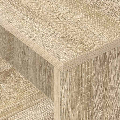 vidaXL Console Table Sonoma Oak 80 x 50 x 225 cm Engineered Wood