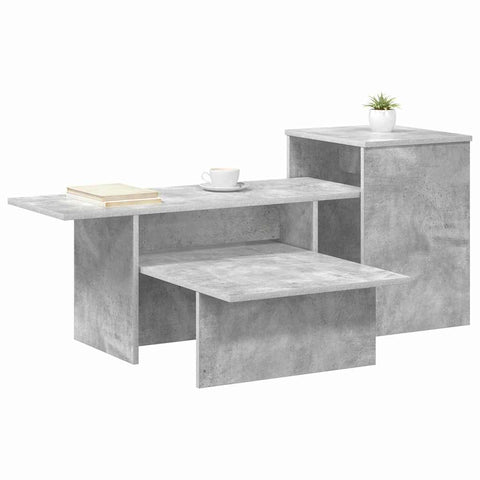 vidaXL Console Table Concrete Grey 80 x 50 x 225 cm Engineered Wood