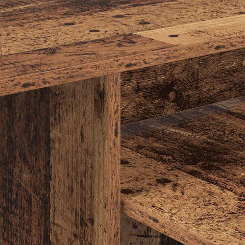 vidaXL Console Table Old Wood 80 x 50 x 225 cm Engineered Wood
