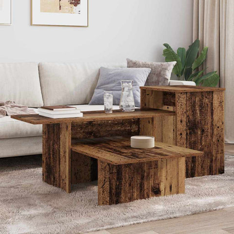 vidaXL Console Table Old Wood 80 x 50 x 225 cm Engineered Wood