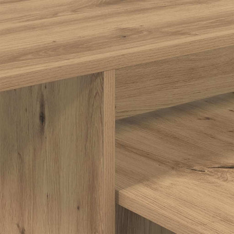 vidaXL Console Table Artisan Oak 80 x 50 x 225 cm Engineered Wood