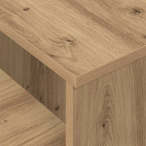 vidaXL Console Table Artisan Oak 80 x 50 x 225 cm Engineered Wood