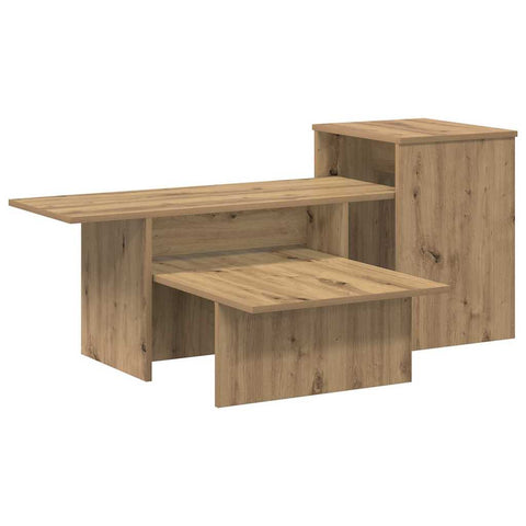 vidaXL Console Table Artisan Oak 80 x 50 x 225 cm Engineered Wood
