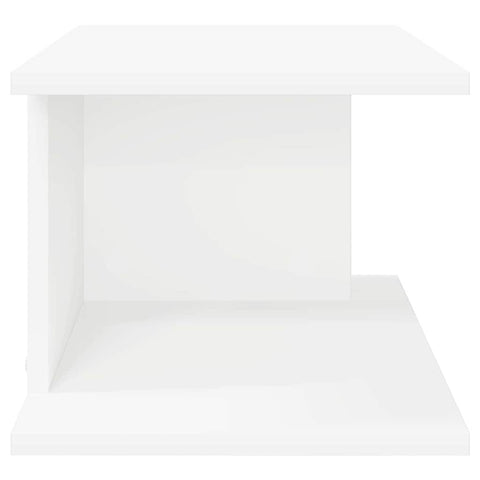 vidaXL Bedside Table 2 pcs White 40 x 30 x 25 cm Engineered Wood