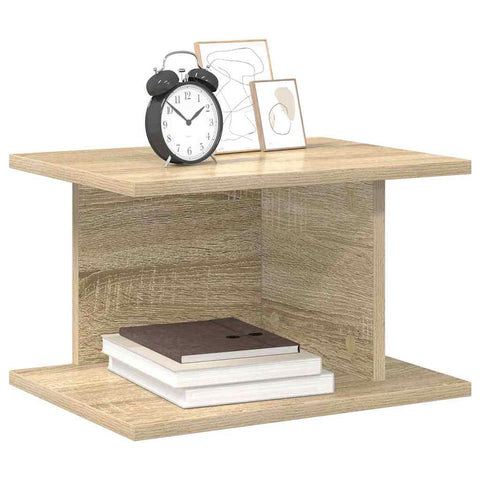 vidaXL Bedside Table Sonoma Oak 40 x 30 x 25 cm Engineered Wood