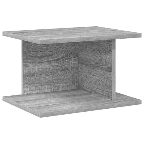 vidaXL Bedside Table 2 pcs Grey Sonoma 40 x 30 x 25 cm Engineered Wood