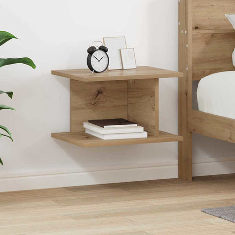 vidaXL Bedside Table Artisan Oak 40 x 30 x 25 cm Engineered Wood