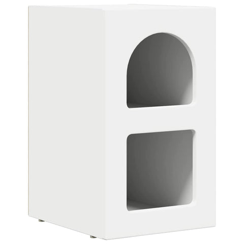 vidaXL Bedside Table 2 pcs White 29.5 x 35 x 50 cm Engineered Wood