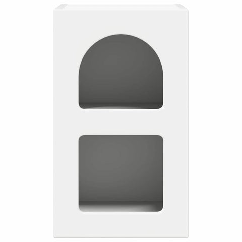 vidaXL Bedside Table 2 pcs White 29.5 x 35 x 50 cm Engineered Wood