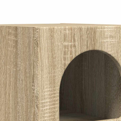 vidaXL Bedside Table 2 pcs Sonoma Oak 29.5 x 35 x 50 cm