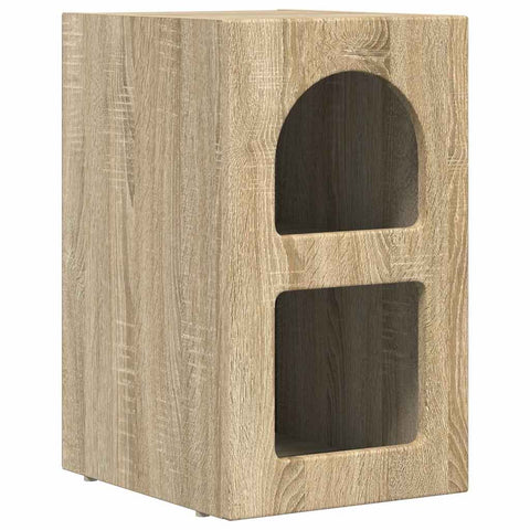 vidaXL Bedside Table 2 pcs Sonoma Oak 29.5 x 35 x 50 cm