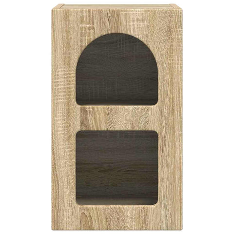 vidaXL Bedside Table 2 pcs Sonoma Oak 29.5 x 35 x 50 cm