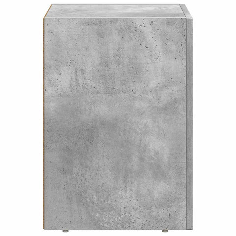 vidaXL Bedside Table 2 pcs Concrete Grey 29.5 x 35 x 50 cm