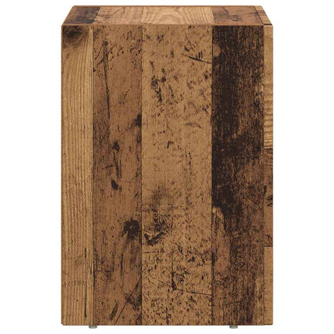 vidaXL Bedside Table 2 pcs Old Wood 29.5 x 35 x 50 cm Engineered Wood