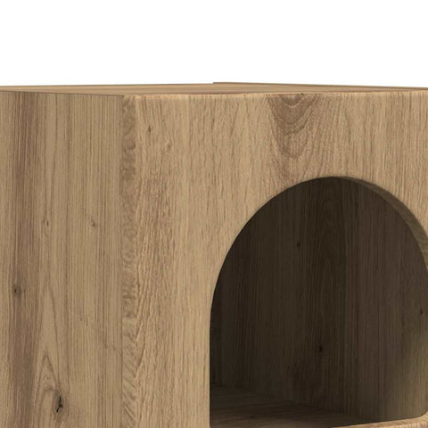 vidaXL Bedside Table 2 pcs Artisan Oak 29.5 x 35 x 50 cm