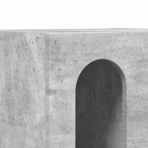 vidaXL Bedside Table Concrete Grey 40 x 35 x 50 cm Engineered Wood