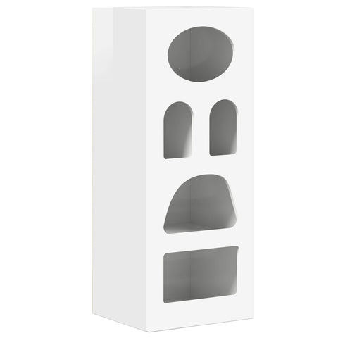 vidaXL Sideboard High Gloss White 40 x 35 x 100.5 cm Engineered Wood