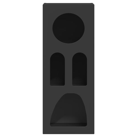 vidaXL Sideboard Black 40 x 35 x 100.5 cm Engineered Wood