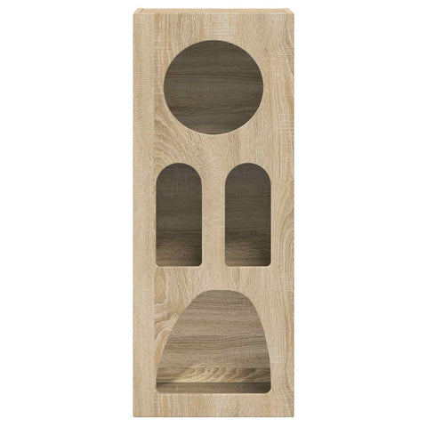 vidaXL Sideboard Sonoma Oak 40 x 35 x 100.5 cm Engineered Wood